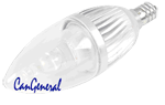 LED Lighting - LED CandleLight - Candelabra-E251